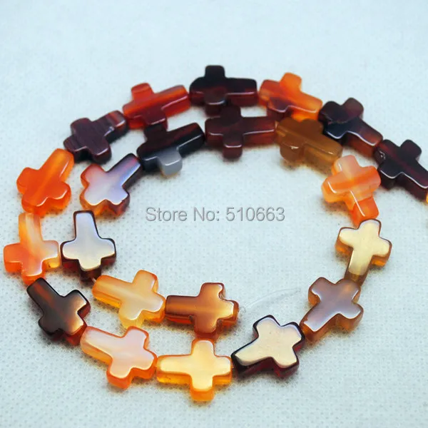Nature Carnelian Agatee Stone Gem Stone Strand Cross Shape Size 12x16mm One strand have 25 pieces
Nature Carnelian Agatee Stone Gem Stone Strand Cross Shape Size 12x16mm One strand have 25 pieces