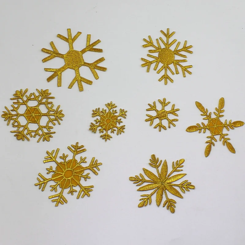 YACKALASI 5 Pcs/Lot 3D Gold Flower Patches Iron On Trims Floral Appliqued Cosplay Costume Metallic SnowFlakes Embroidery 3-6cm
YACKALASI 5 Pcs/Lot 3D Gold Flower Patches Iron On Trims Floral Appliqued Cosplay Costume Metallic SnowFlakes Embroidery 3-6cm