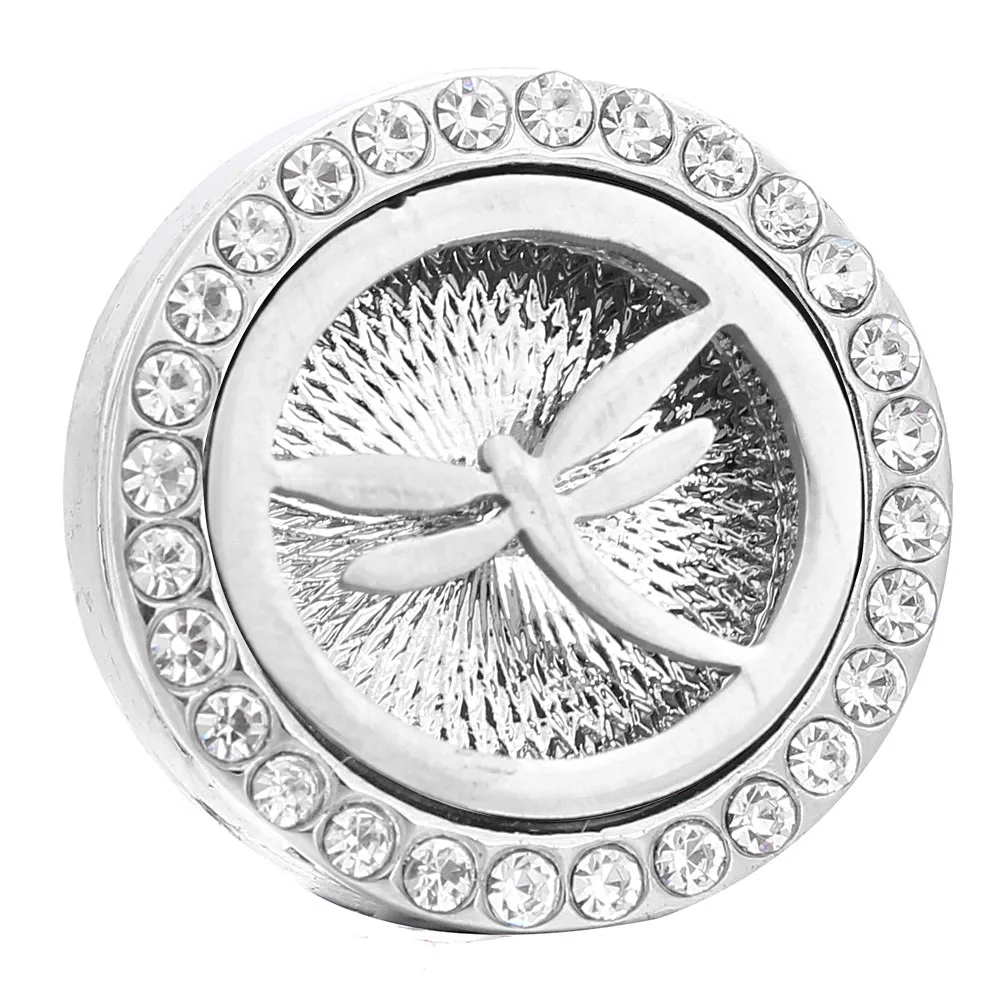 New Aromatherapy Dragonfly 18mm Snap Buttons Perfume Locket Magnetic Stainless Steel Essential Oil Diffuser Snap Button Jewelry
New Aromatherapy Dragonfly 18mm Snap Buttons Perfume Locket Magnetic Stainless Steel Essential Oil Diffuser Snap Button Jewelry