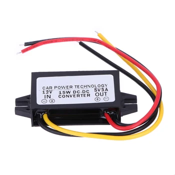 Power Inverter DC12V to 5V 3A Dual USB Buck Module Step-down Module Navigation Car DVR Power DVR Adapter Converter High Quality
Power Inverter DC12V to 5V 3A Dual USB Buck Module Step-down Module Navigation Car DVR Power DVR Adapter Converter High Quality