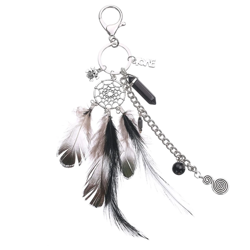 Women's Dream Catcher Feather Handbag Charm Pendant Keychain Bag Keyring Key Chain For Girls Bag
Women's Dream Catcher Feather Handbag Charm Pendant Keychain Bag Keyring Key Chain For Girls Bag