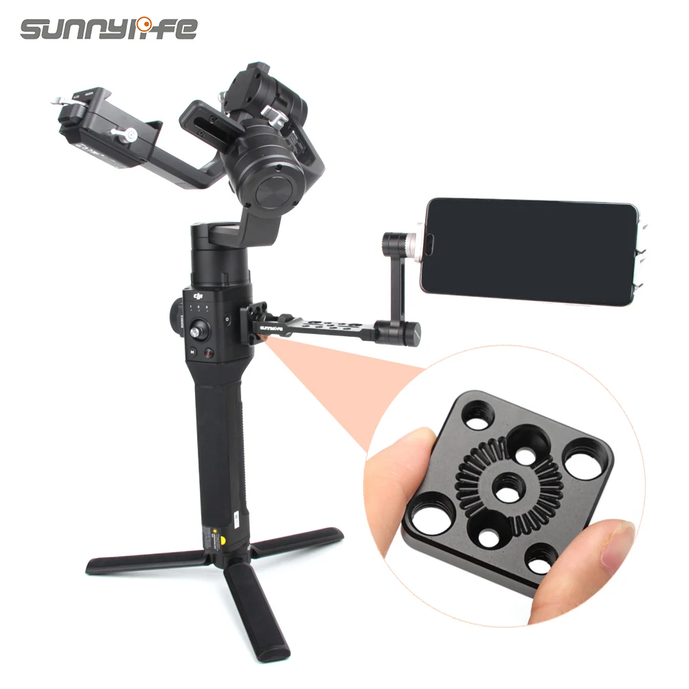 Aluminum Alloy Adapter Plate Expansion Module Accessory for DJI Ronin-S SC Handheld Gimbal Stabilizers
Aluminum Alloy Adapter Plate Expansion Module Accessory for DJI Ronin-S SC Handheld Gimbal Stabilizers