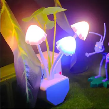1pcs Novelty US & EU Plug Led Night Light Induction Dream Mushroom Fungus 3 LEDs Lamp
1pcs Novelty US & EU Plug Led Night Light Induction Dream Mushroom Fungus 3 LEDs Lamp