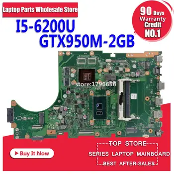 X756UX MAIN_BD./I5-6200U GTX950M-2GB Mainboard For Asus X756U X756UXM K756U X756UB laptop motherboard test ok DDR4
X756UX MAIN_BD./I5-6200U GTX950M-2GB Mainboard For Asus X756U X756UXM K756U X756UB laptop motherboard test ok DDR4