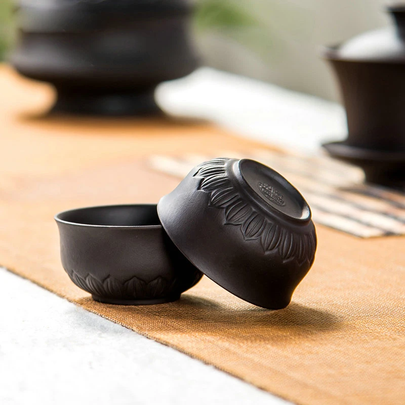 Chinese Teaware Tea Sets Lotus Purple Clay Teacup Kettle 1 Pcs Tea Bowl Tea Service Drinkware China Ceramic Crafts D050
Chinese Teaware Tea Sets Lotus Purple Clay Teacup Kettle 1 Pcs Tea Bowl Tea Service Drinkware China Ceramic Crafts D050