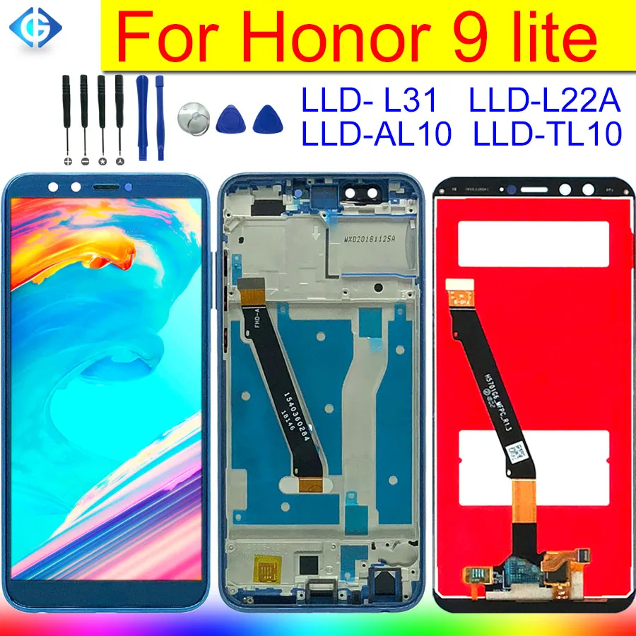 LCD Frame For Huawei Honor 9 lite Lcd Display Screen Replacement For Huawei Honor 9 Youth LCD SCreen PRA-LA1 PRA-LX1 Repair Part
LCD Frame For Huawei Honor 9 lite Lcd Display Screen Replacement For Huawei Honor 9 Youth LCD SCreen PRA-LA1 PRA-LX1 Repair Part