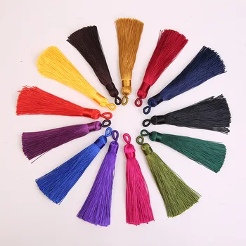 10pcs/lot 7cm Silk Tassel Fringe Sewing Tassel Cord Trim Key Tassels for DIY Earring Necklace Making Findings Accessories Party
10pcs/lot 7cm Silk Tassel Fringe Sewing Tassel Cord Trim Key Tassels for DIY Earring Necklace Making Findings Accessories Party