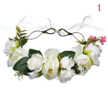 popular western colorful rose flower wreath headband party wedding crown for adult women headwear
popular western colorful rose flower wreath headband party wedding crown for adult women headwear