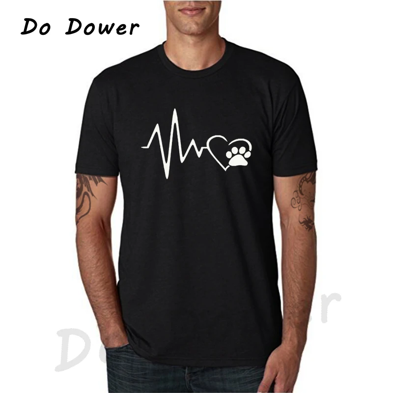 2018 Harajuku Heart Beat Paw Dog Cat Pet Lover Animal Art Mens Printing T-Shirt Camisetas Hip Hop Cotton Tshirt
2018 Harajuku Heart Beat Paw Dog Cat Pet Lover Animal Art Mens Printing T-Shirt Camisetas Hip Hop Cotton Tshirt