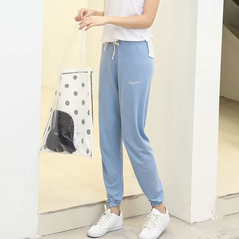 BZEL New Lady Sleep Bottoms Cotton Pajama Pants Loose Breathable Pijama Trousers Women Lounge Pants Comfortable Pantalon Femme
BZEL New Lady Sleep Bottoms Cotton Pajama Pants Loose Breathable Pijama Trousers Women Lounge Pants Comfortable Pantalon Femme