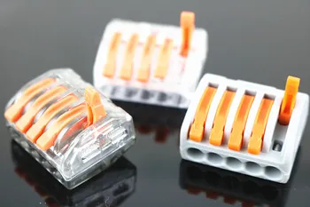 1PCS 222-415 Wire connector 222-415 soft and hard wire docking fast connection terminal PCT-215
1PCS 222-415 Wire connector 222-415 soft and hard wire docking fast connection terminal PCT-215