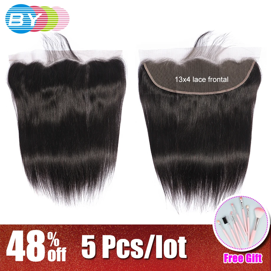 BY Lace Frontal Closure With Baby Hair Human Hair Ear to Ear 13x4 Lace Closure Remy Brazilian Straight Hair Weaving Swiss Lace
BY Lace Frontal Closure With Baby Hair Human Hair Ear to Ear 13x4 Lace Closure Remy Brazilian Straight Hair Weaving Swiss Lace