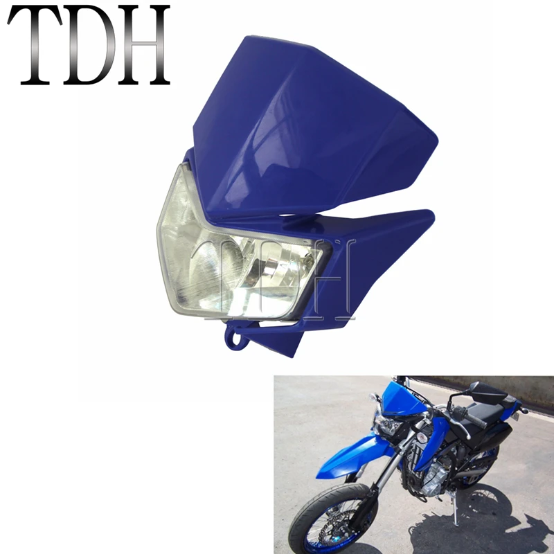 Blue Motorcycle Twin Front Lamp Headlight Fairing Dirt Bike Motocross Head Lamp For Kawasaki KLX 250 250S 250SF D-Tracker X 250
Blue Motorcycle Twin Front Lamp Headlight Fairing Dirt Bike Motocross Head Lamp For Kawasaki KLX 250 250S 250SF D-Tracker X 250