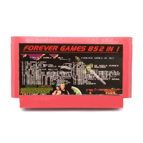 852 in 1 (405+447) Game Cartridge for 60 pin 8 bit Console Total 852 games 1024MBit Battery Save English Greater Fulfilment
852 in 1 (405+447) Game Cartridge for 60 pin 8 bit Console Total 852 games 1024MBit Battery Save English Greater Fulfilment