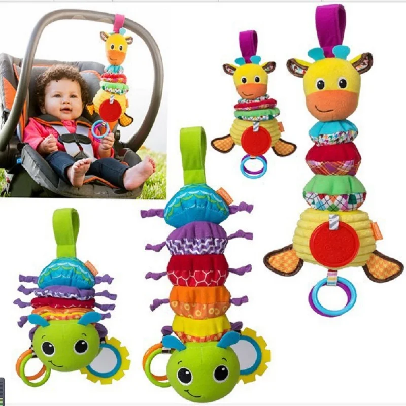 Infantino Twist Caterpillars Sound Hanging Baby Rattles with Teethers Colorful Anilam Stroller Bed Car Hang Toy Baby Musical Bug
Infantino Twist Caterpillars Sound Hanging Baby Rattles with Teethers Colorful Anilam Stroller Bed Car Hang Toy Baby Musical Bug