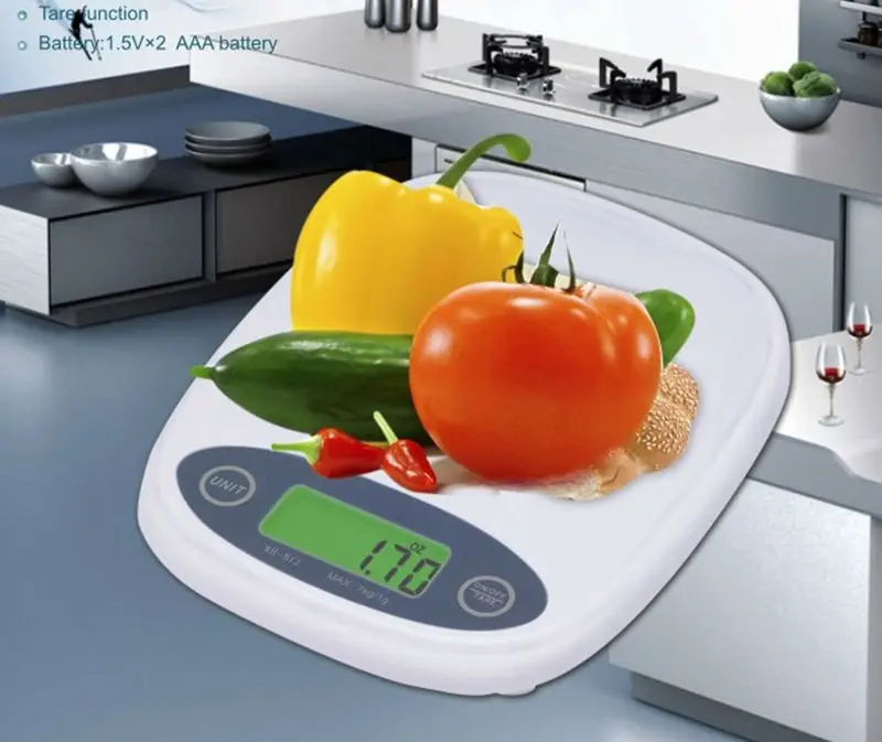 7kg Digital LCD Kitchen Scale 7000G 1g Mini Pocket Food Laboratory Balance Weight Scales Backlight Tare Cooking Tools B12
7kg Digital LCD Kitchen Scale 7000G 1g Mini Pocket Food Laboratory Balance Weight Scales Backlight Tare Cooking Tools B12