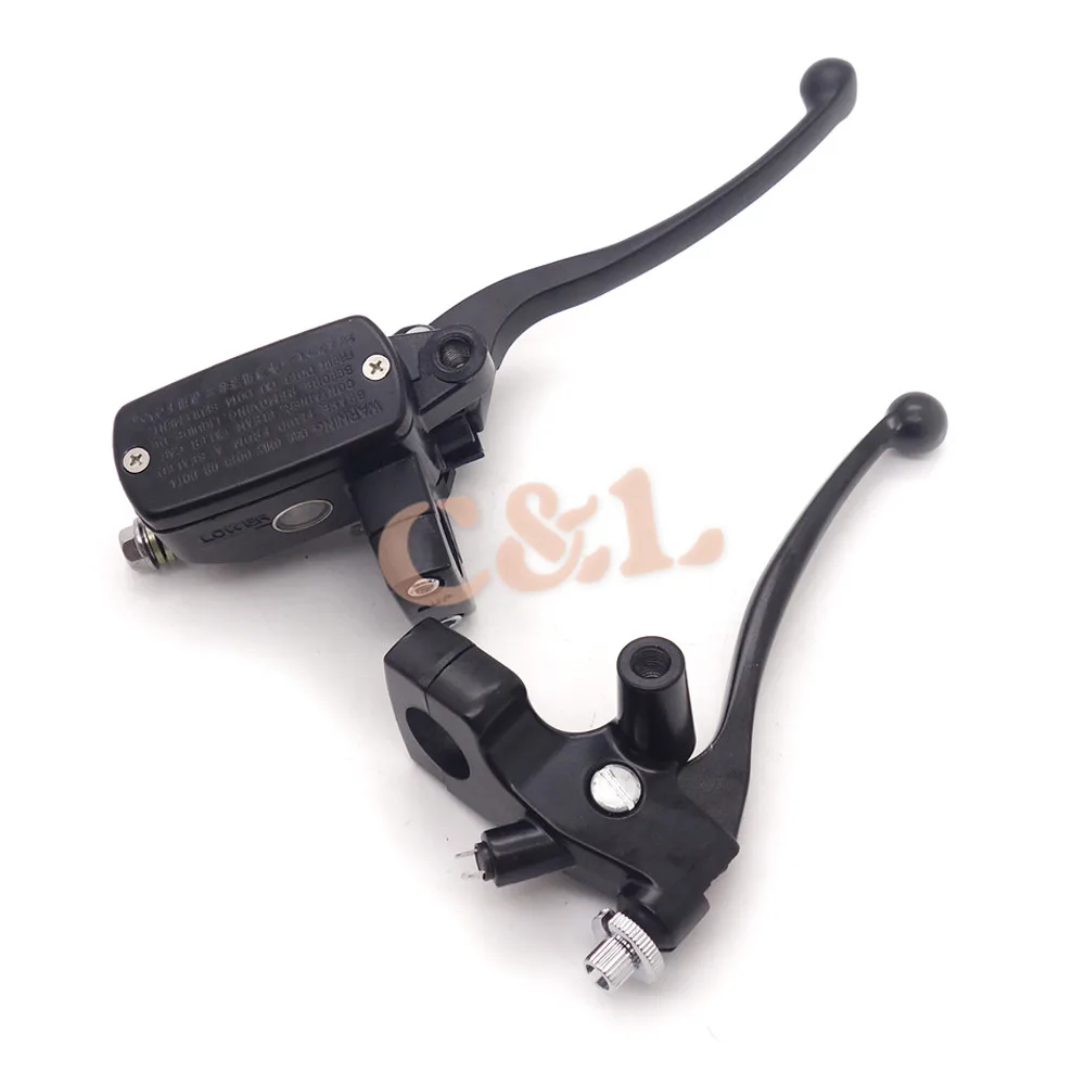 Черный 1 "25 мм Руль управления резервуар 14 диаметр сцепления Рычаги мотоцикла |