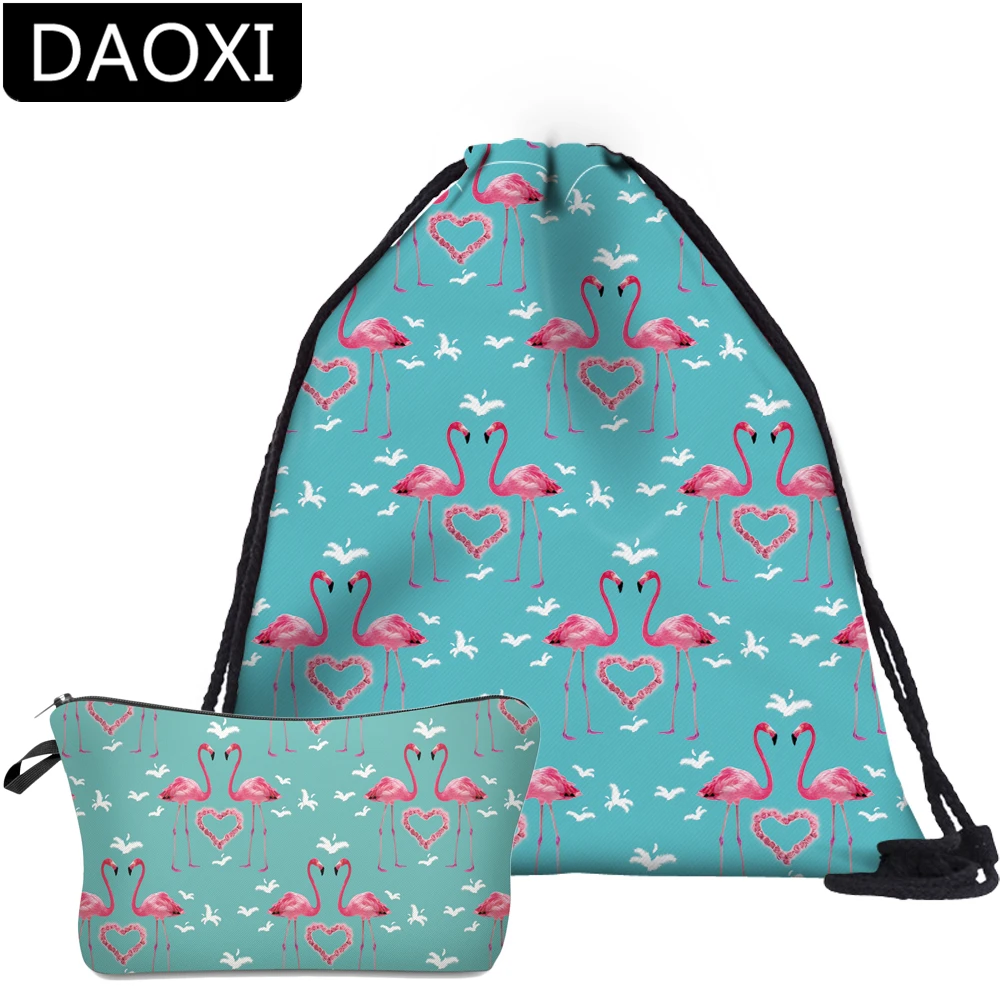 DAOXI 2Pcs Flamingo Backpack 3D Printing Mochila Feminina Backpack for Women Daily Casual Girl's Dropshipping
DAOXI 2Pcs Flamingo Backpack 3D Printing Mochila Feminina Backpack for Women Daily Casual Girl's Dropshipping