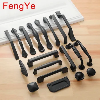 FengYe American Style Black Knobs Cabinet Kitchen Door Furniture Aluminum Handles Closet Dresser Wardrobe Shoe Box Pull Hardwar
FengYe American Style Black Knobs Cabinet Kitchen Door Furniture Aluminum Handles Closet Dresser Wardrobe Shoe Box Pull Hardwar