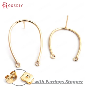 (35262)6PCS 29x20MM 24K Gold Color Brass Horseshoe Shape Stud Earrings High Quality Diy Jewelry Findings Accessories
(35262)6PCS 29x20MM 24K Gold Color Brass Horseshoe Shape Stud Earrings High Quality Diy Jewelry Findings Accessories