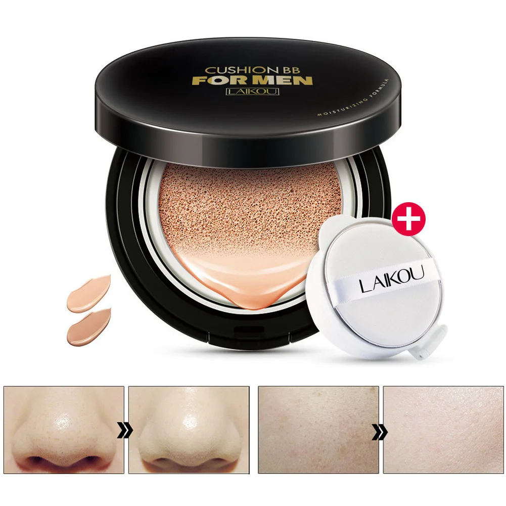 BB Cream Air Cushion With Replace Oil Control Concealer Moisturizing Foundation Makeup Bare Natural For Man Women Face Care HB
BB Cream Air Cushion With Replace Oil Control Concealer Moisturizing Foundation Makeup Bare Natural For Man Women Face Care HB