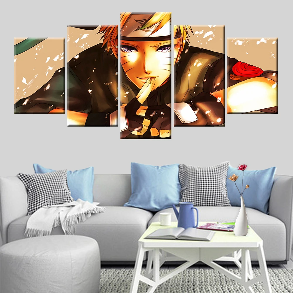 HD printing 5 panel animation Naruto characters home decoration poster modern bedroom children's room wall art painting
HD printing 5 panel animation Naruto characters home decoration poster modern bedroom children's room wall art painting