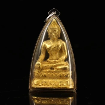 Nepal collected copper gold gilding Tibetan Buddhism Sakyamuni protection amulet
Nepal collected copper gold gilding Tibetan Buddhism Sakyamuni protection amulet