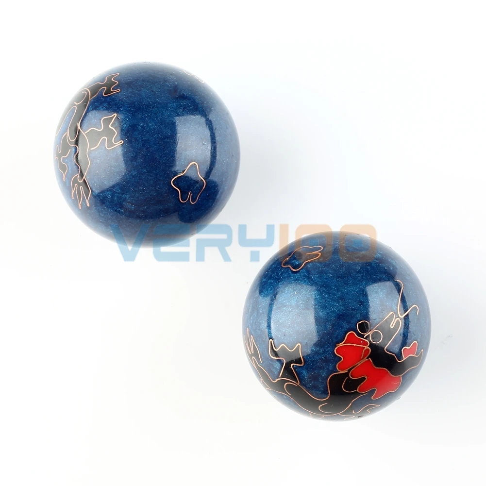 NEW Chinese Health Exercise Baoding Balls Dragon Patternn Stress Relief Chrome Blue Free Shipping
NEW Chinese Health Exercise Baoding Balls Dragon Patternn Stress Relief Chrome Blue Free Shipping