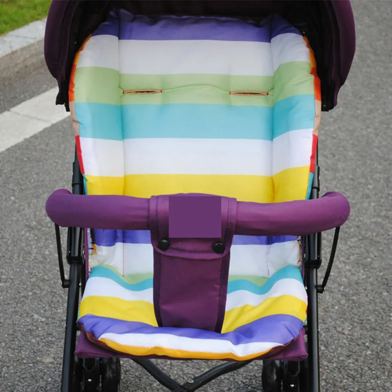 Rainbow Trolley Dining Chair Cotton Striped Liner Pad Umbrella Cart Seat Comfortable Baby Stroller Cushion Thickened Waterproof
Rainbow Trolley Dining Chair Cotton Striped Liner Pad Umbrella Cart Seat Comfortable Baby Stroller Cushion Thickened Waterproof