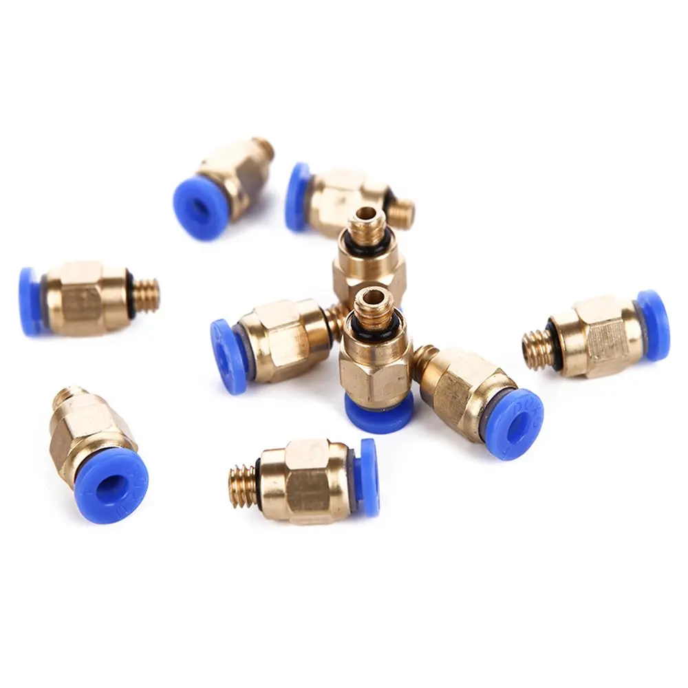 10Pcs PC4-M6 Pneumatic Air Straight Quick Fitting 4mm thread M6 One touch hose Connector
10Pcs PC4-M6 Pneumatic Air Straight Quick Fitting 4mm thread M6 One touch hose Connector