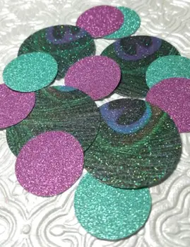 Peacock purple teal dark mint confetti wedding baby shower anniversary birthday Table decor scrapbook favors
Peacock purple teal dark mint confetti wedding baby shower anniversary birthday Table decor scrapbook favors
