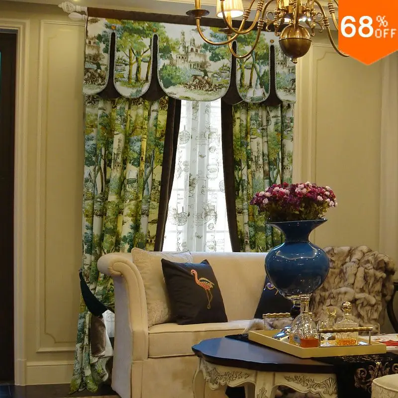 Village green curtains valance Oil Painting european curtain Oil Drawing Luxury Drapery Luxury curtain yellow Drapes curtains
Village green curtains valance Oil Painting european curtain Oil Drawing Luxury Drapery Luxury curtain yellow Drapes curtains