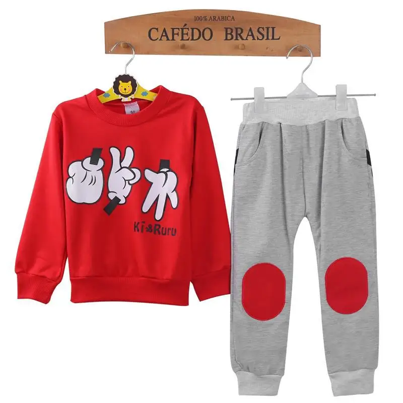 Spring Autumn Children Clothing Set New Casual Kids Sportswear Finger Games Pattern 2 3 4 5 6 7 Year Boys Girls Tracksuits
Spring Autumn Children Clothing Set New Casual Kids Sportswear Finger Games Pattern 2 3 4 5 6 7 Year Boys Girls Tracksuits