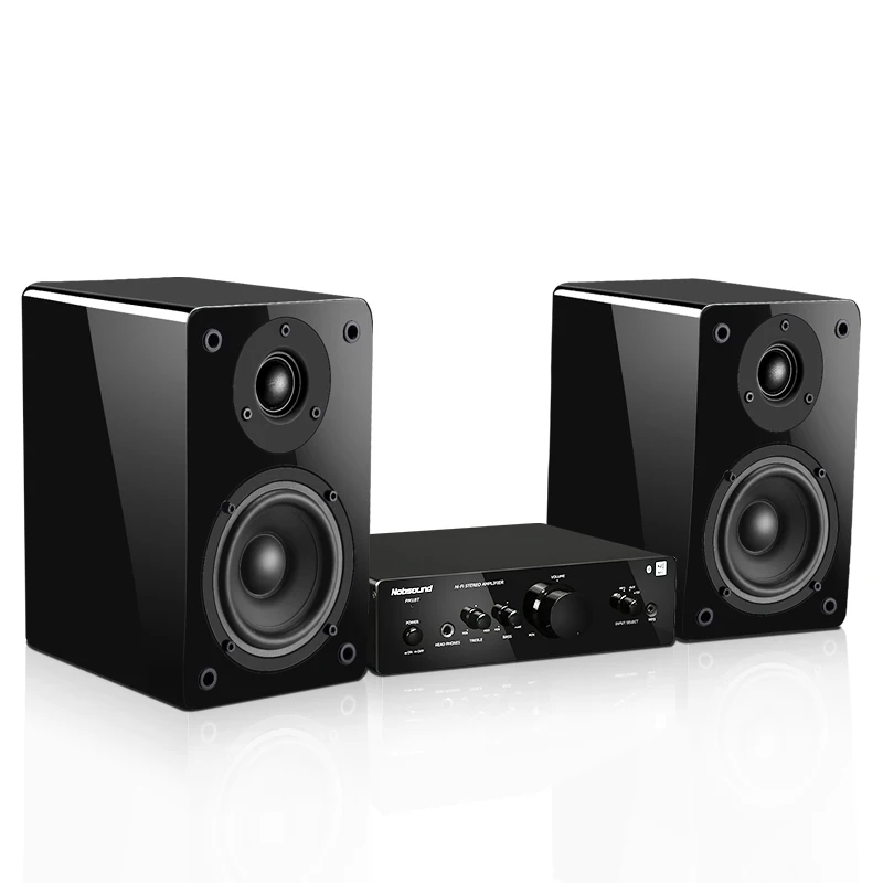 Nobsound pm18 дерево 60 Вт 1 пара 4 дюйм(ов) НЧ-динамик книжная полка Колонки 2.0 HIFI колонки