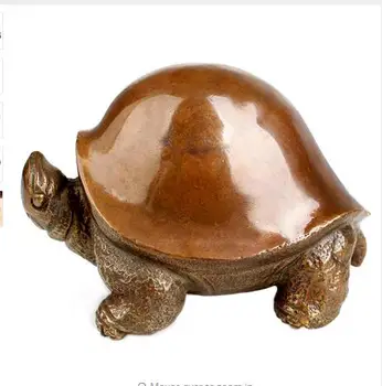 Copper Brass Exquisite Home Decoration Bronze Turtle Decoration Rich Lucky Macrobian Cooper Wealth Tortoise
Copper Brass Exquisite Home Decoration Bronze Turtle Decoration Rich Lucky Macrobian Cooper Wealth Tortoise
