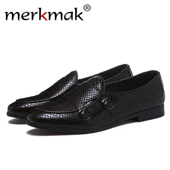 Merkmak Men Business Dress Shoes Summer Crocodile Print Flats Casual Driving Moccasins Slip On Loafers Wedding Men Footwear 
Merkmak Men Business Dress Shoes Summer Crocodile Print Flats Casual Driving Moccasins Slip On Loafers Wedding Men Footwear