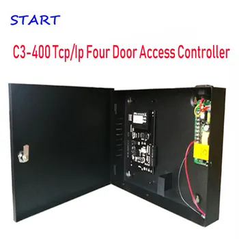 ZK C3-400 Tcp/Ip Four door Rfid Access Control System IP-based Four Door Access Controller with back up battery function power
ZK C3-400 Tcp/Ip Four door Rfid Access Control System IP-based Four Door Access Controller with back up battery function power