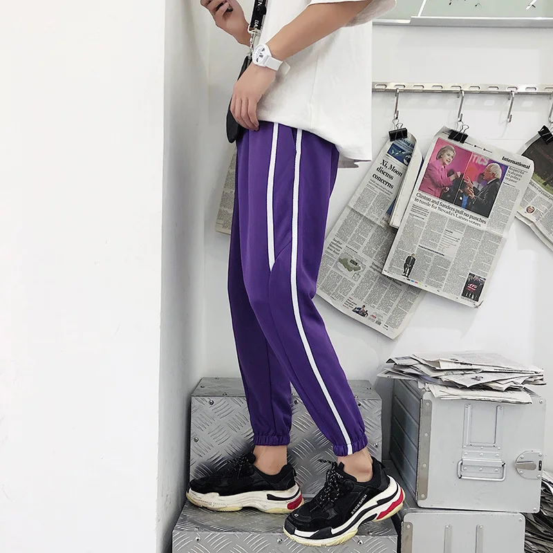 2018 Summer Streetwear All-match Student Korean Striped Loose Men Joggers Pants Casual Harajuku Hip Hop Harem Sweatpants M-5XL
2018 Summer Streetwear All-match Student Korean Striped Loose Men Joggers Pants Casual Harajuku Hip Hop Harem Sweatpants M-5XL