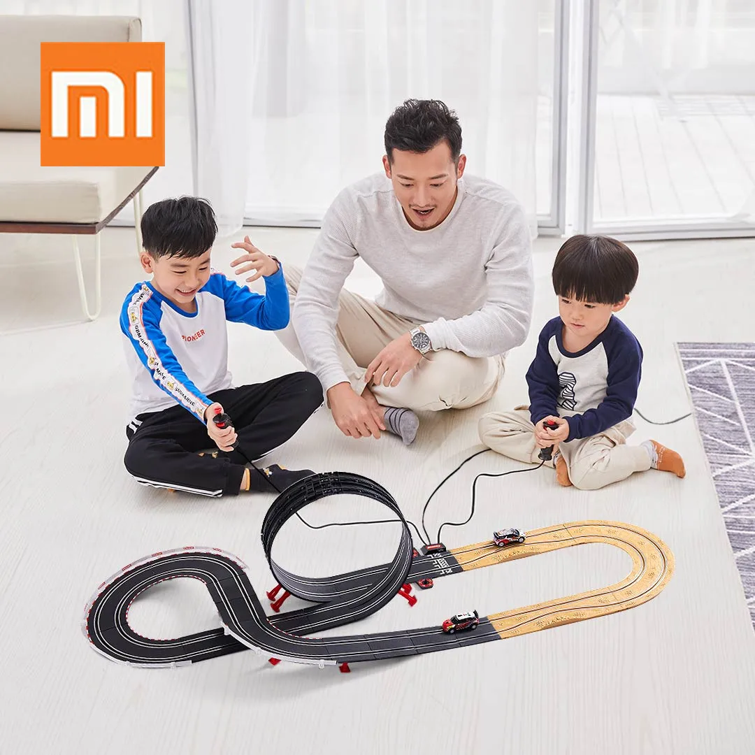 Electric Rail Car Set 1:43 Control Competitive Track Toy Double RC Racing Ring Assembly Athletic Track Suit
Electric Rail Car Set 1:43 Control Competitive Track Toy Double RC Racing Ring Assembly Athletic Track Suit
