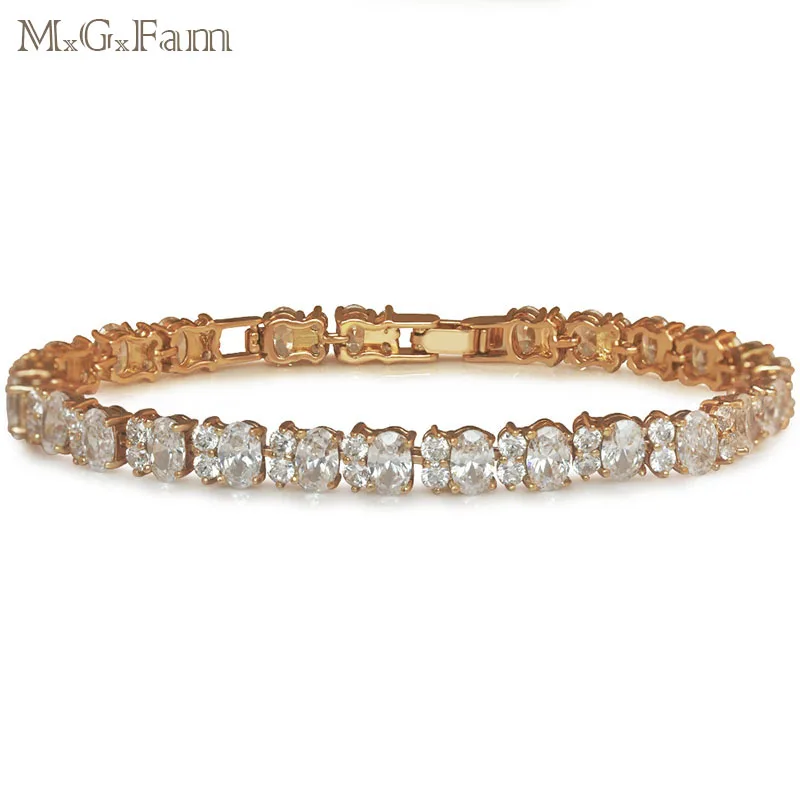 MxGxFam 2017 New 18 K yellow Gold color Clear Oval Gem Stone Valentine Gift Bracelets For Women High Quality
MxGxFam 2017 New 18 K yellow Gold color Clear Oval Gem Stone Valentine Gift Bracelets For Women High Quality