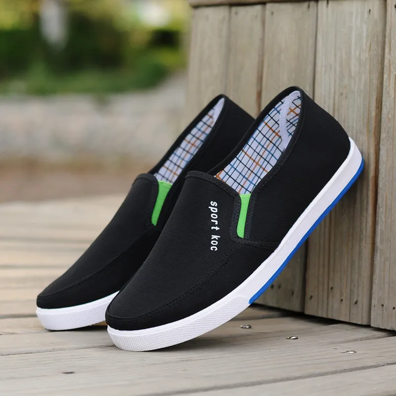 2018 Spring Summer Canvas Shoes Men Ultralight Breathable Casual High quality Comfortable Loafers Lazy Driving | Обувь