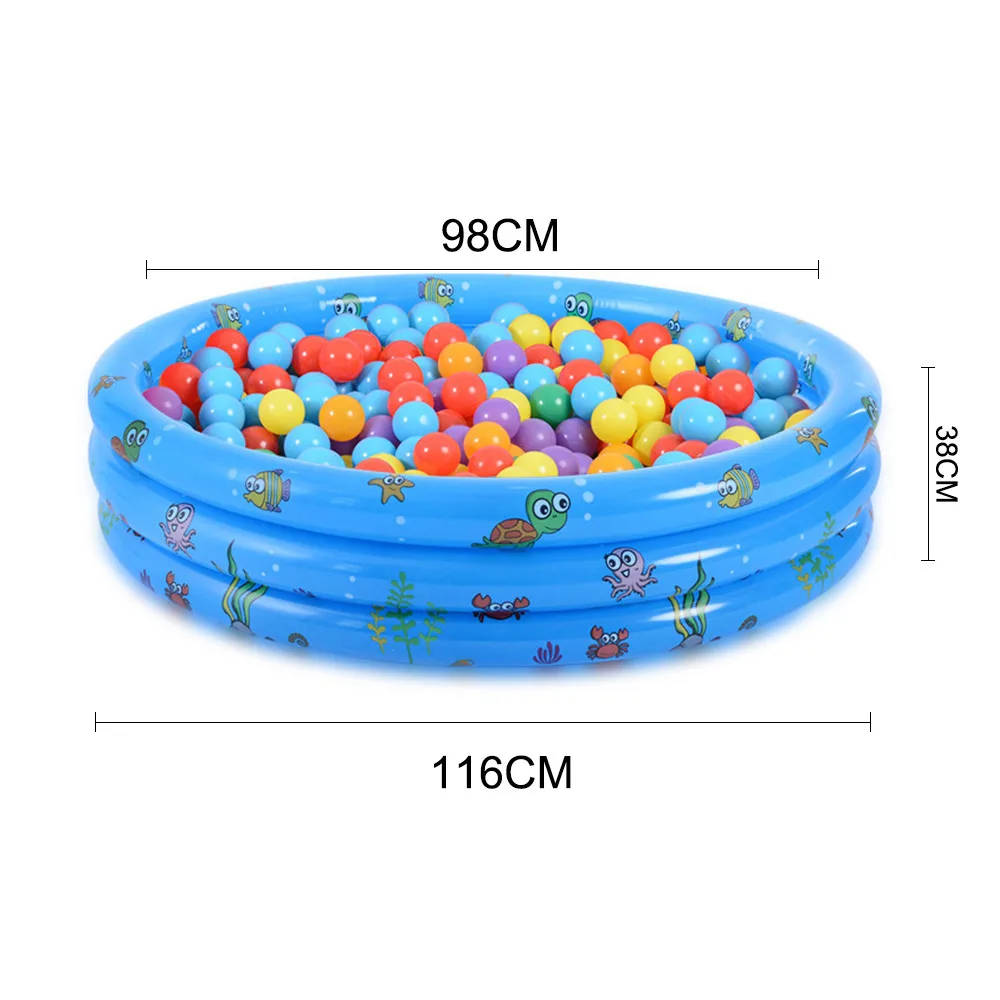Надувной бассейн детский портативный на открытом воздухе Детская шариковая яма