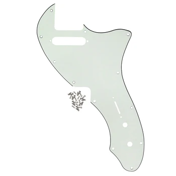 NEW Thinline Pickguard Guitar Scratch Plate 3Ply Ivory for Tele Thinline 69 Reissue Guitar Accessories
NEW Thinline Pickguard Guitar Scratch Plate 3Ply Ivory for Tele Thinline 69 Reissue Guitar Accessories