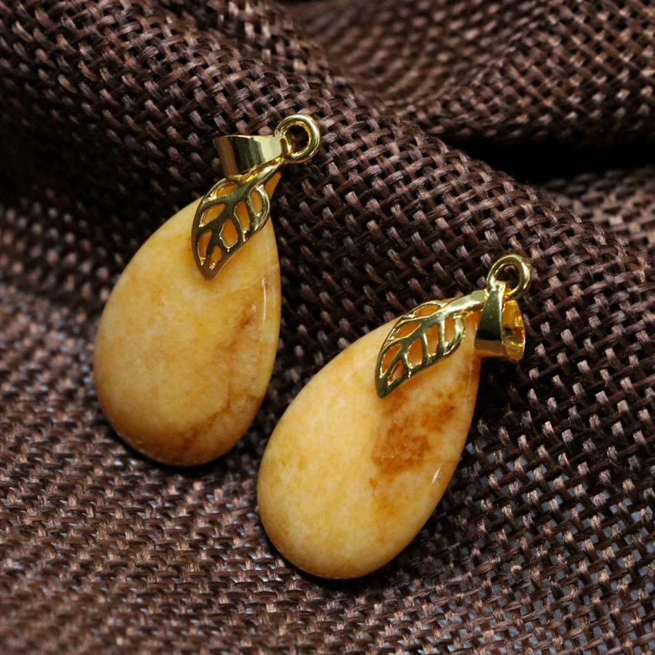 4 style stone chalcedony jades waterdrop teardrop pendant factory outlet fit for diy chain necklace women jewelry B1870
4 style stone chalcedony jades waterdrop teardrop pendant factory outlet fit for diy chain necklace women jewelry B1870