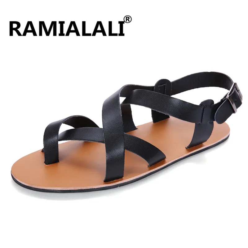 Men Sandals Leather Sandals 2019 Fashion Hook & Loop Mens Gladiator Sandals Brand Shoes Men Beach Slippers Sandalias Hombre
Men Sandals Leather Sandals 2019 Fashion Hook & Loop Mens Gladiator Sandals Brand Shoes Men Beach Slippers Sandalias Hombre