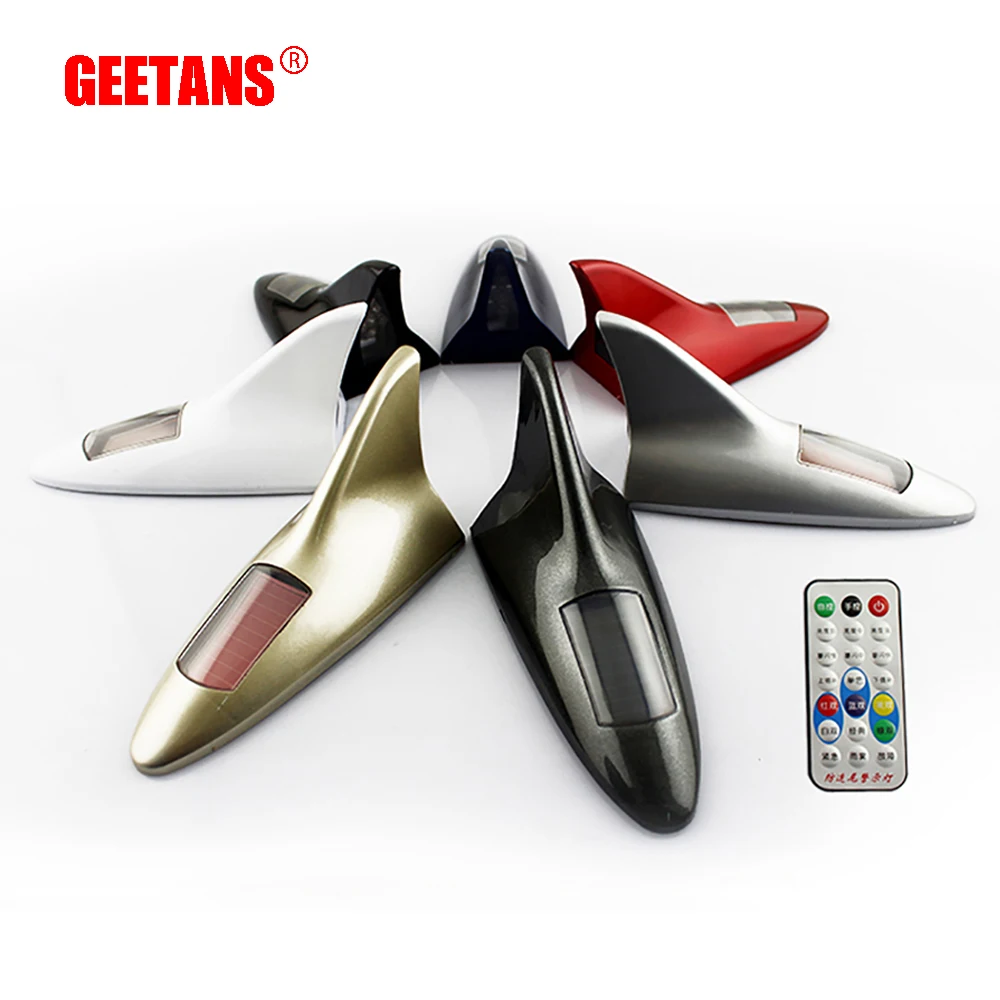 GEETANS 1PCS New Type Auto Car Solar Powered 10 LED Flashing Shark Fin Warning Tail Light Controller Universal Aerial Antenna CJ
GEETANS 1PCS New Type Auto Car Solar Powered 10 LED Flashing Shark Fin Warning Tail Light Controller Universal Aerial Antenna CJ