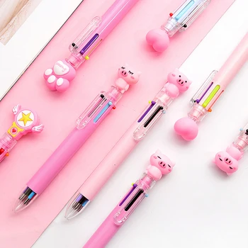 1 pcs Sweet girl series 6 in 1 Color Ballpoint pens stationery plastic material office school supplies papelaria kids gifts
1 pcs Sweet girl series 6 in 1 Color Ballpoint pens stationery plastic material office school supplies papelaria kids gifts