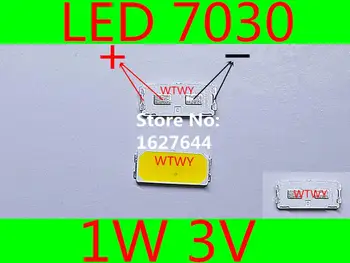 

1000pcs LED 7030 Neutral white 4000K High Power 1W 3V 106LM LED 7030 For LG LED Lighting Application