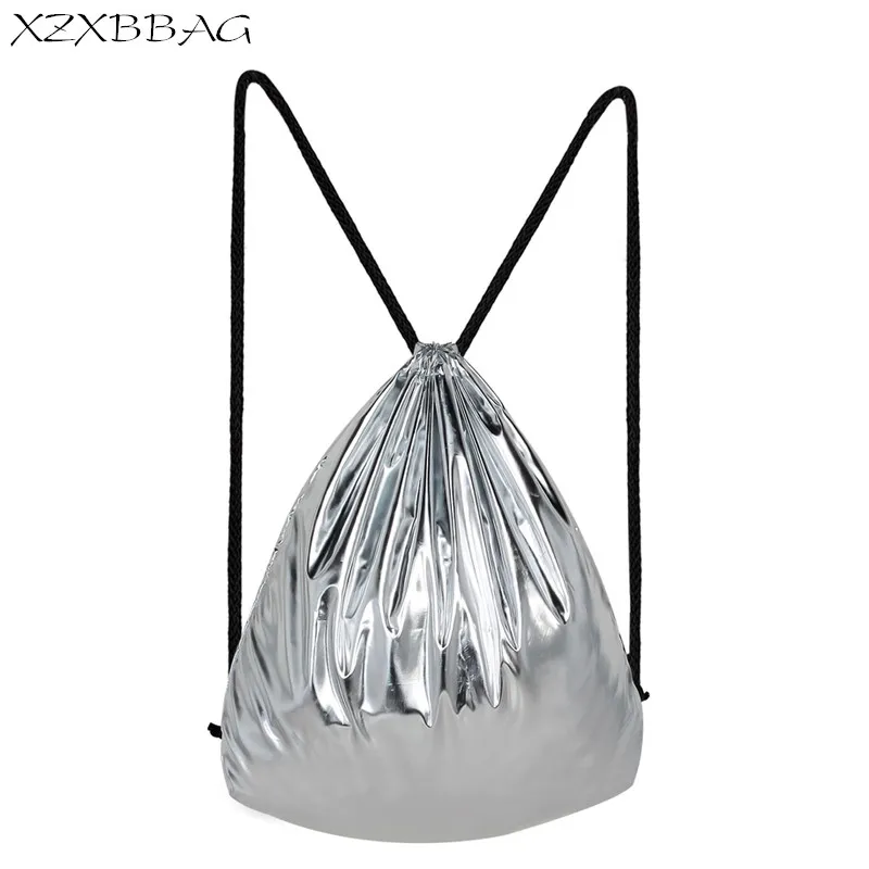 XZXBBAG Fashion Waterproof Backpack Travel String Softback Bag Mochila Durable Golden Silver Drawstring Bag For Women Men XB412
XZXBBAG Fashion Waterproof Backpack Travel String Softback Bag Mochila Durable Golden Silver Drawstring Bag For Women Men XB412