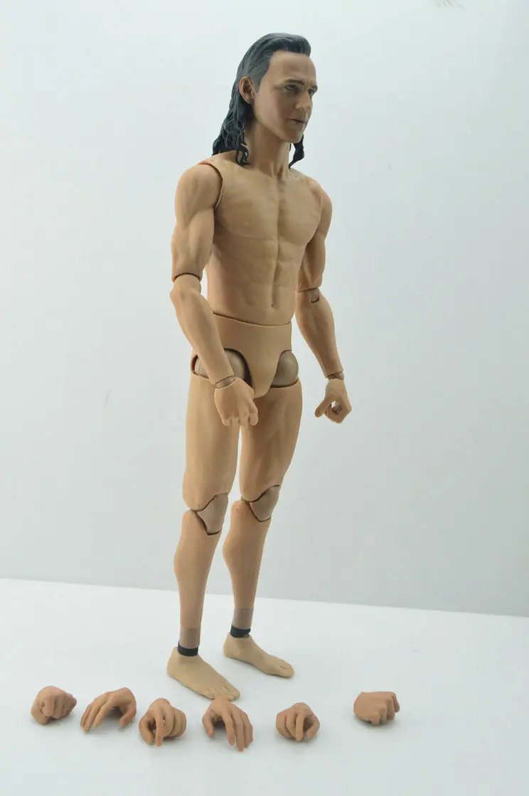 Custom Male 1/6 Actor Avengers Loki Tom Man Head Sculpt F 12" Hot Toys Figure 